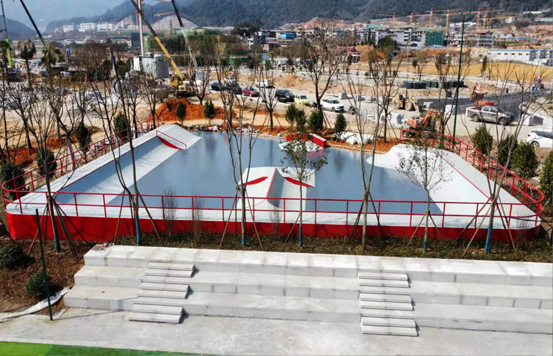 福建省龍巖市數(shù)字產業(yè)園極限運動場