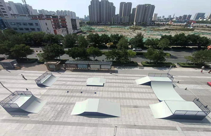 陜西省榆林市領(lǐng)航國(guó)際廣場(chǎng)極限運(yùn)動(dòng)場(chǎng)